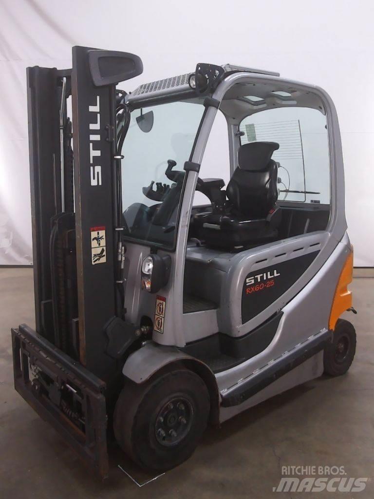 Still RX60-25 شاحنات ذات رافعات شوكية تعمل بالكهرباء
