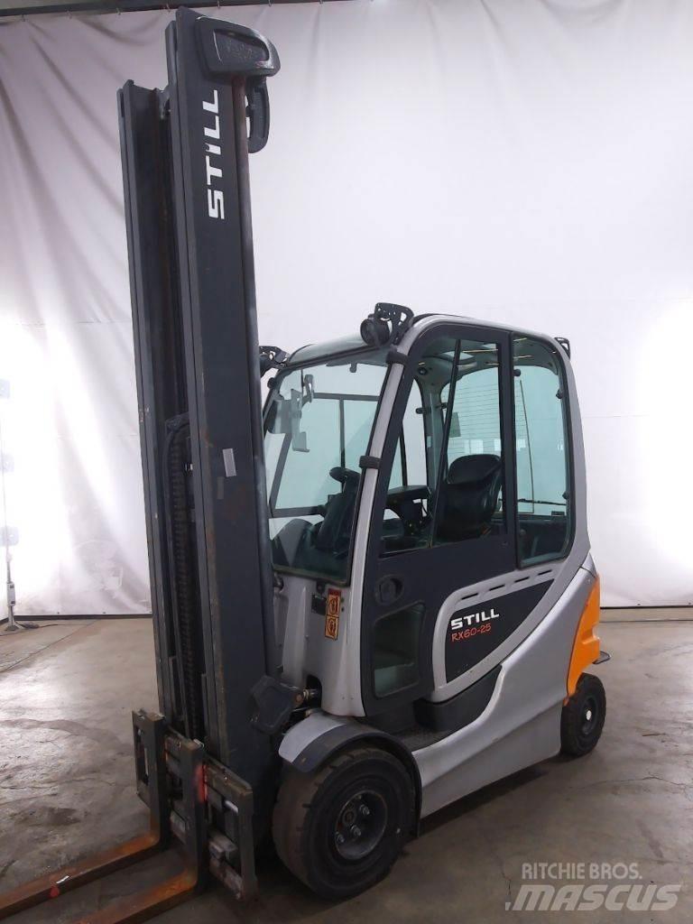 Still RX60-25 شاحنات ذات رافعات شوكية تعمل بالكهرباء