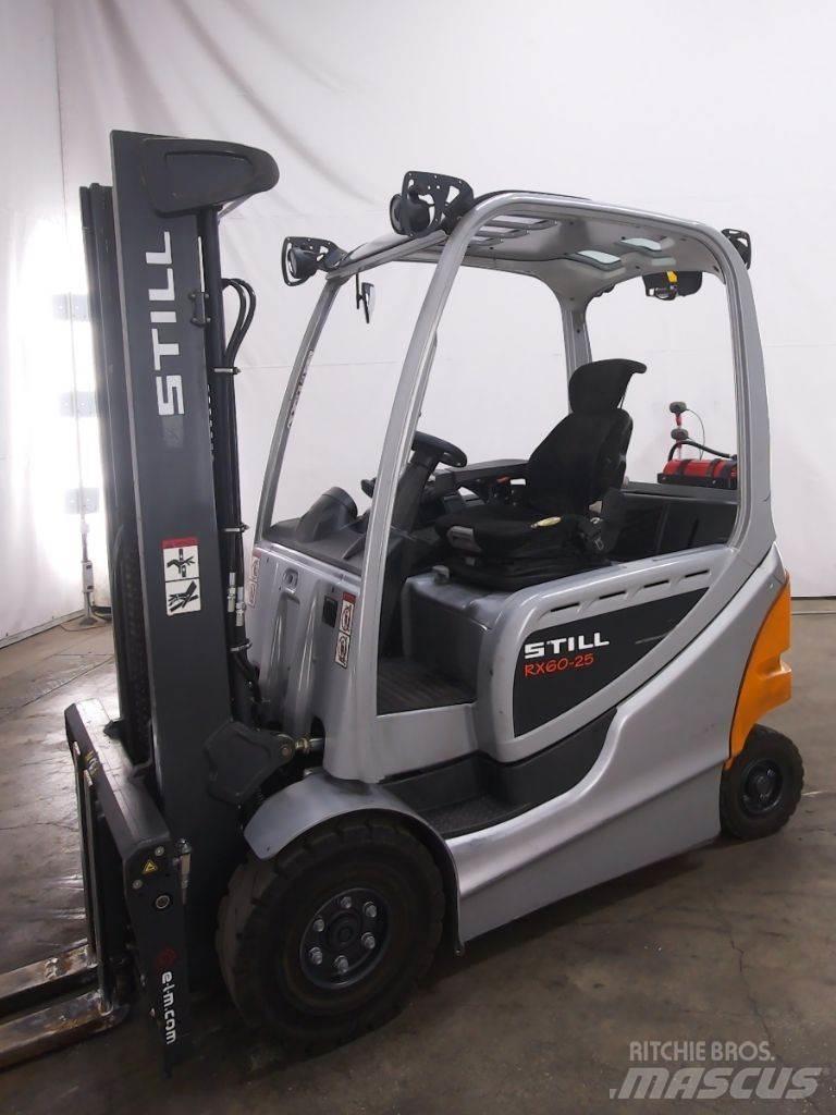 Still RX60-25 شاحنات ذات رافعات شوكية تعمل بالكهرباء