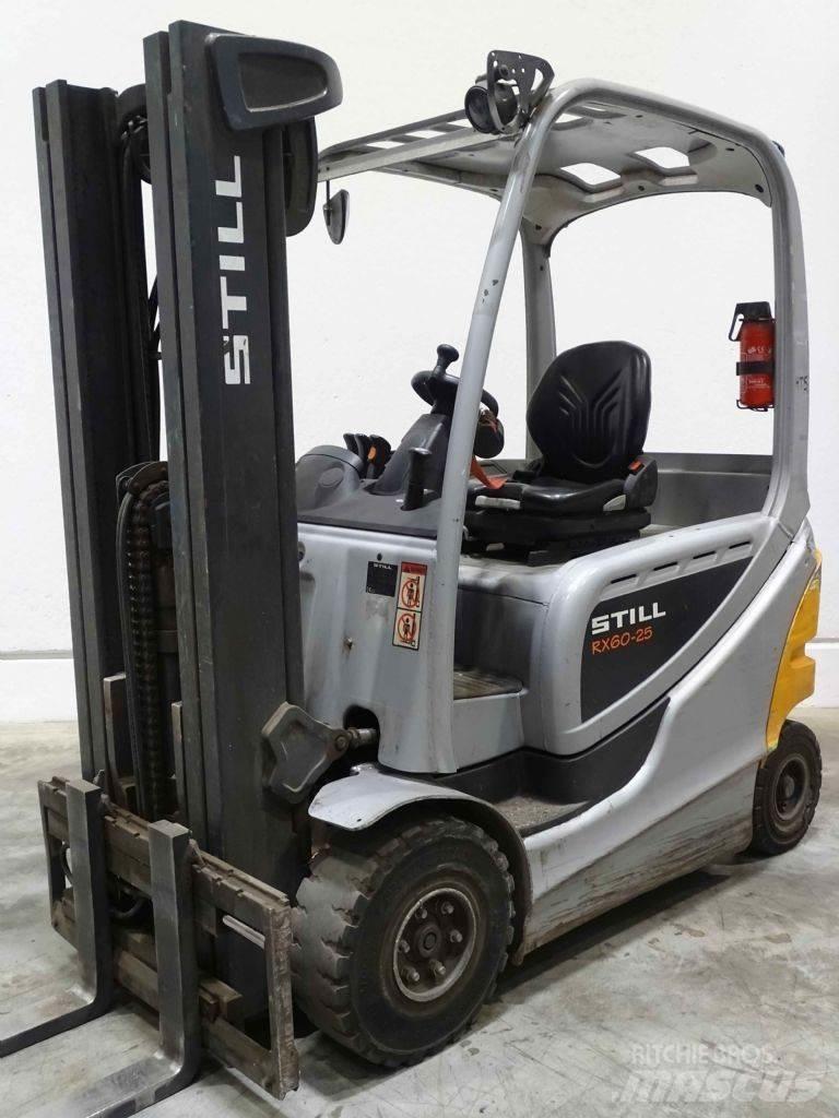 Still RX60-25 شاحنات ذات رافعات شوكية تعمل بالكهرباء