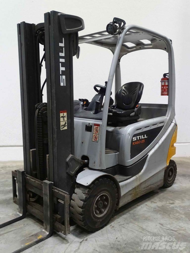 Still RX60-25 شاحنات ذات رافعات شوكية تعمل بالكهرباء