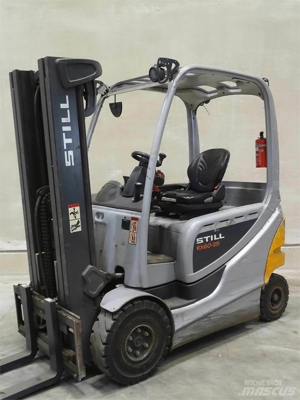 Still RX60-25 شاحنات ذات رافعات شوكية تعمل بالكهرباء