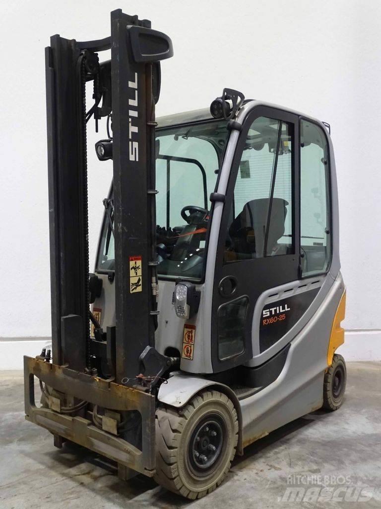 Still RX60-25 شاحنات ذات رافعات شوكية تعمل بالكهرباء