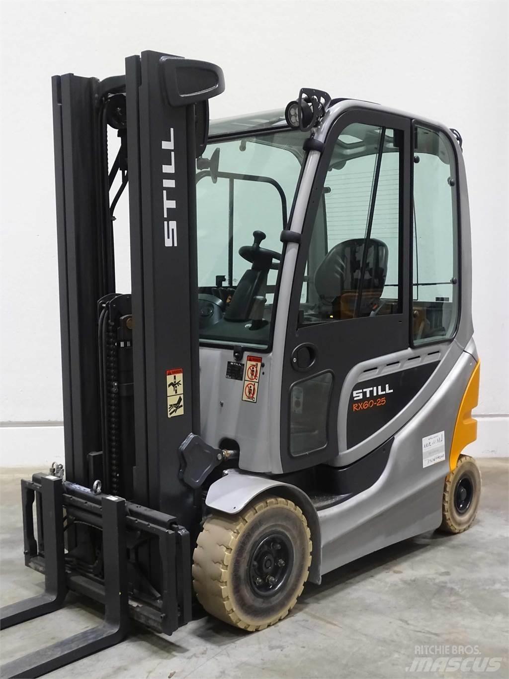 Still RX60-25 شاحنات ذات رافعات شوكية تعمل بالكهرباء