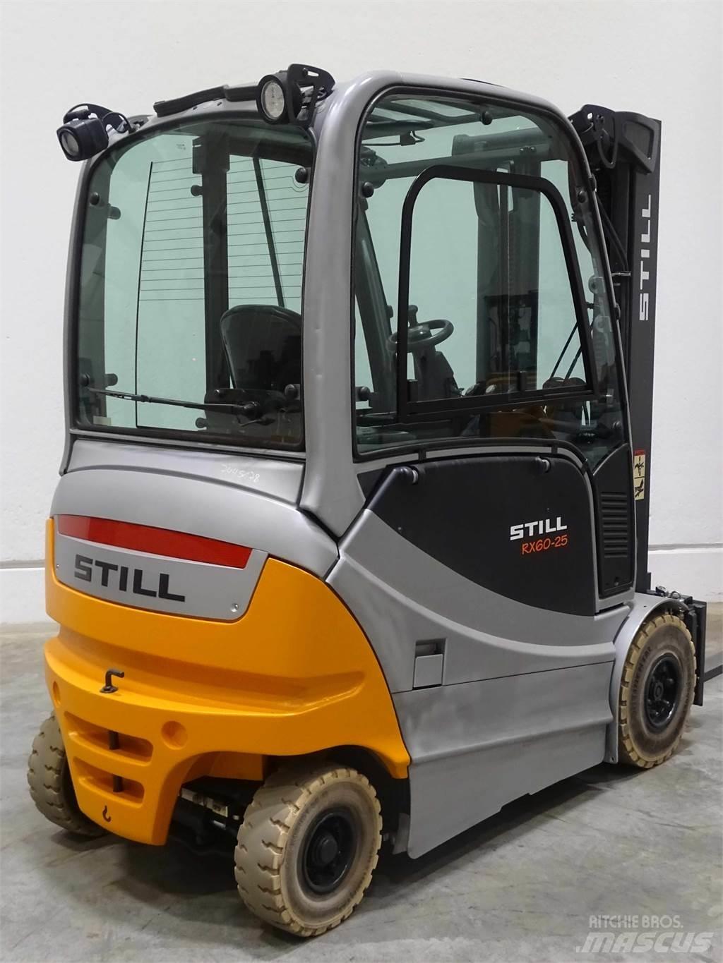 Still RX60-25 شاحنات ذات رافعات شوكية تعمل بالكهرباء