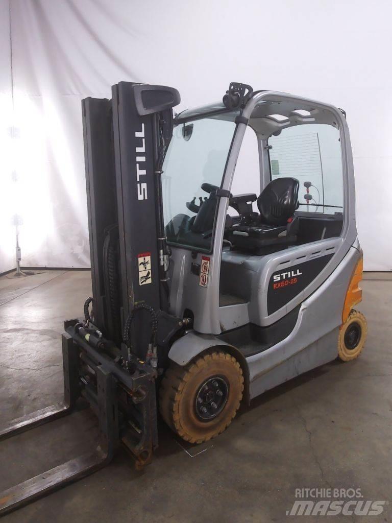 Still RX60-25 شاحنات ذات رافعات شوكية تعمل بالكهرباء