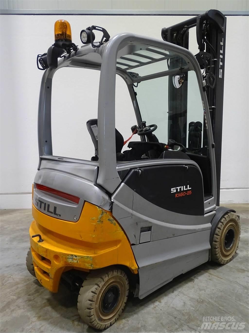 Still RX60-25 شاحنات ذات رافعات شوكية تعمل بالكهرباء