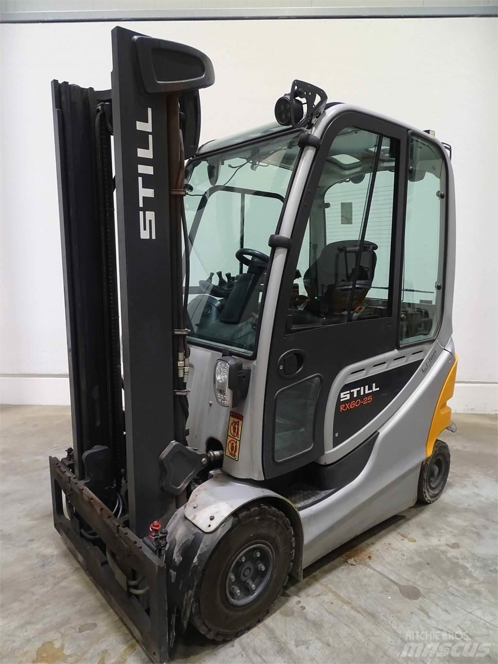 Still RX60-25 شاحنات ذات رافعات شوكية تعمل بالكهرباء