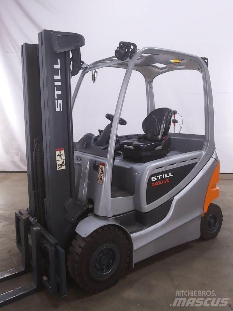 Still RX60-25 شاحنات ذات رافعات شوكية تعمل بالكهرباء