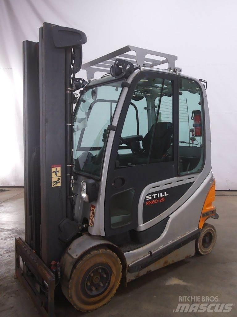 Still RX60-25 شاحنات ذات رافعات شوكية تعمل بالكهرباء