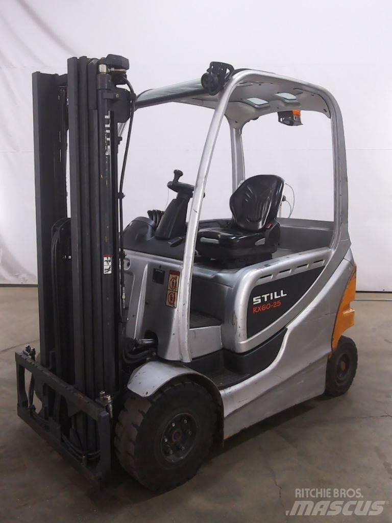 Still RX60-25 شاحنات ذات رافعات شوكية تعمل بالكهرباء