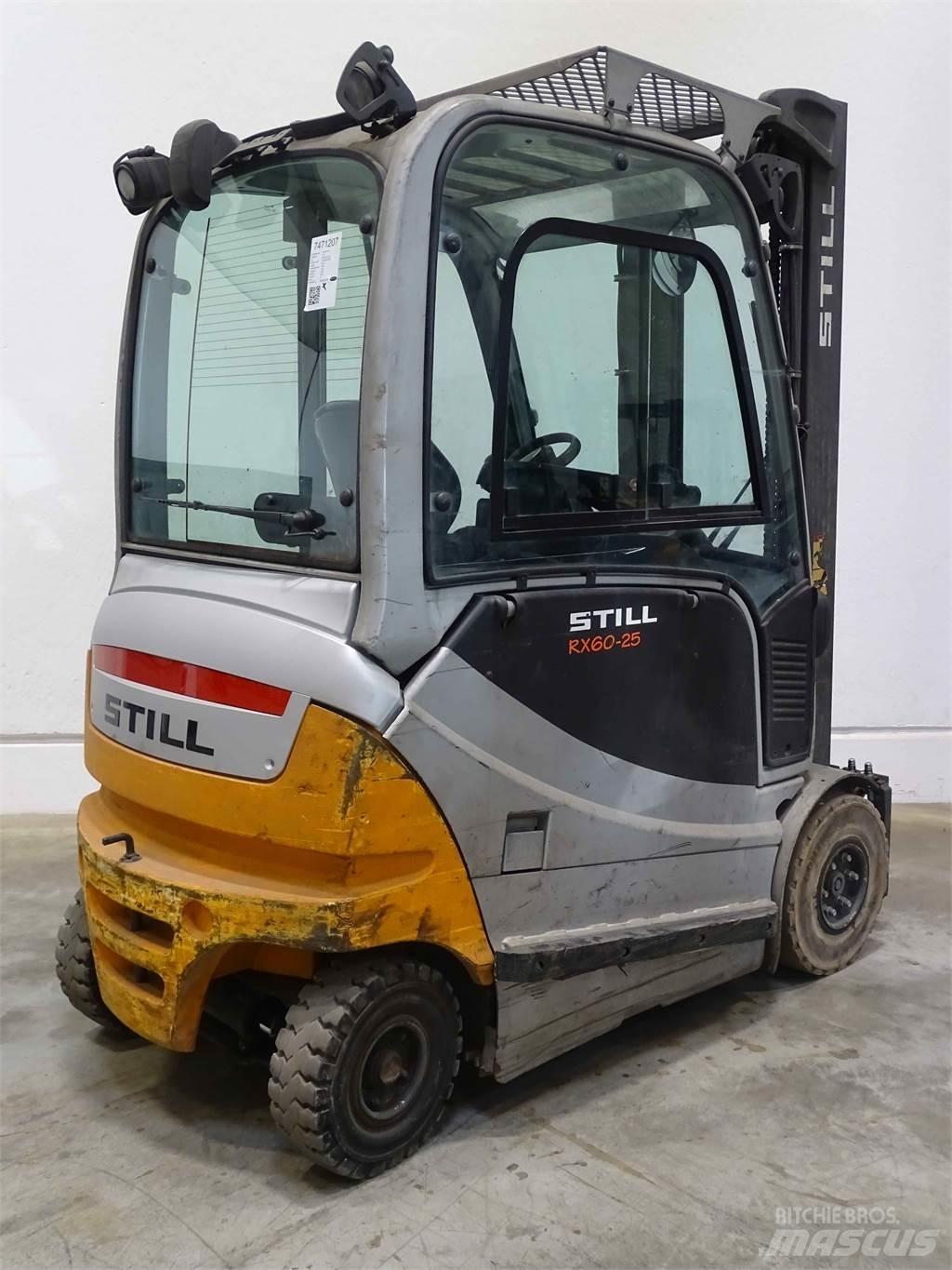 Still RX60-25 شاحنات ذات رافعات شوكية تعمل بالكهرباء