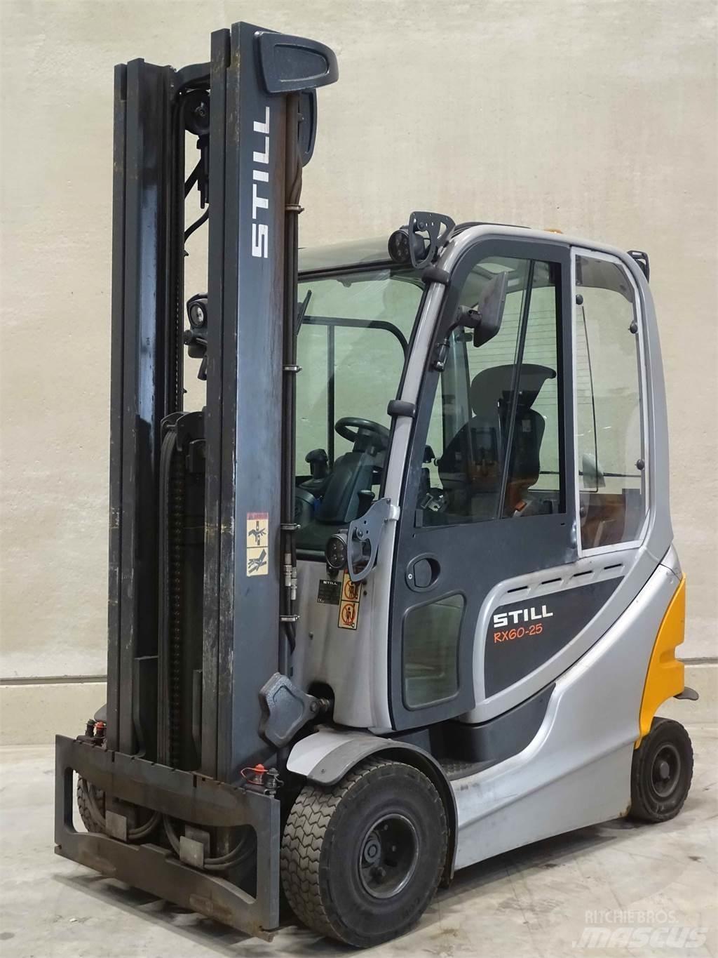 Still RX60-25 شاحنات ذات رافعات شوكية تعمل بالكهرباء