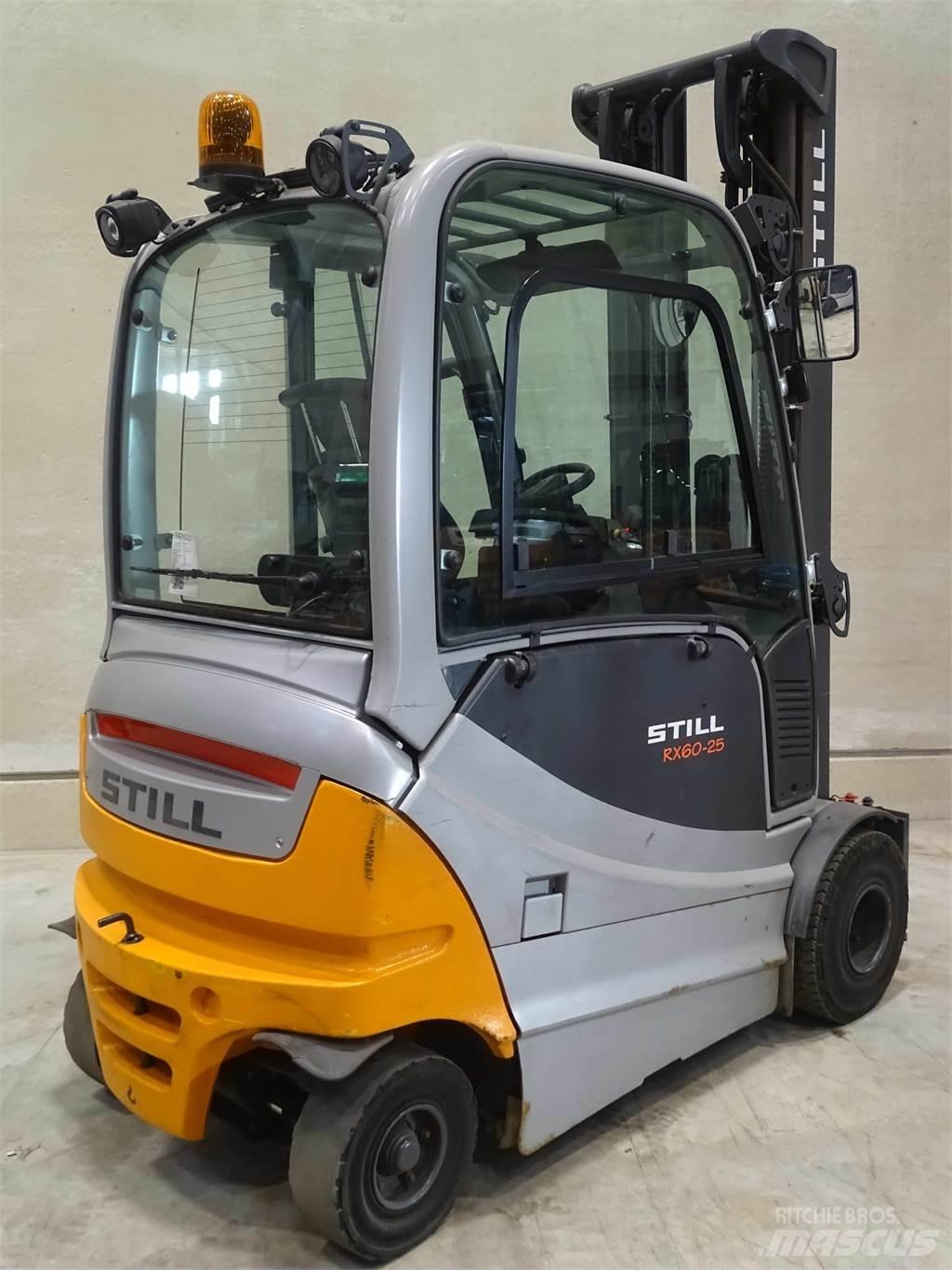 Still RX60-25 شاحنات ذات رافعات شوكية تعمل بالكهرباء