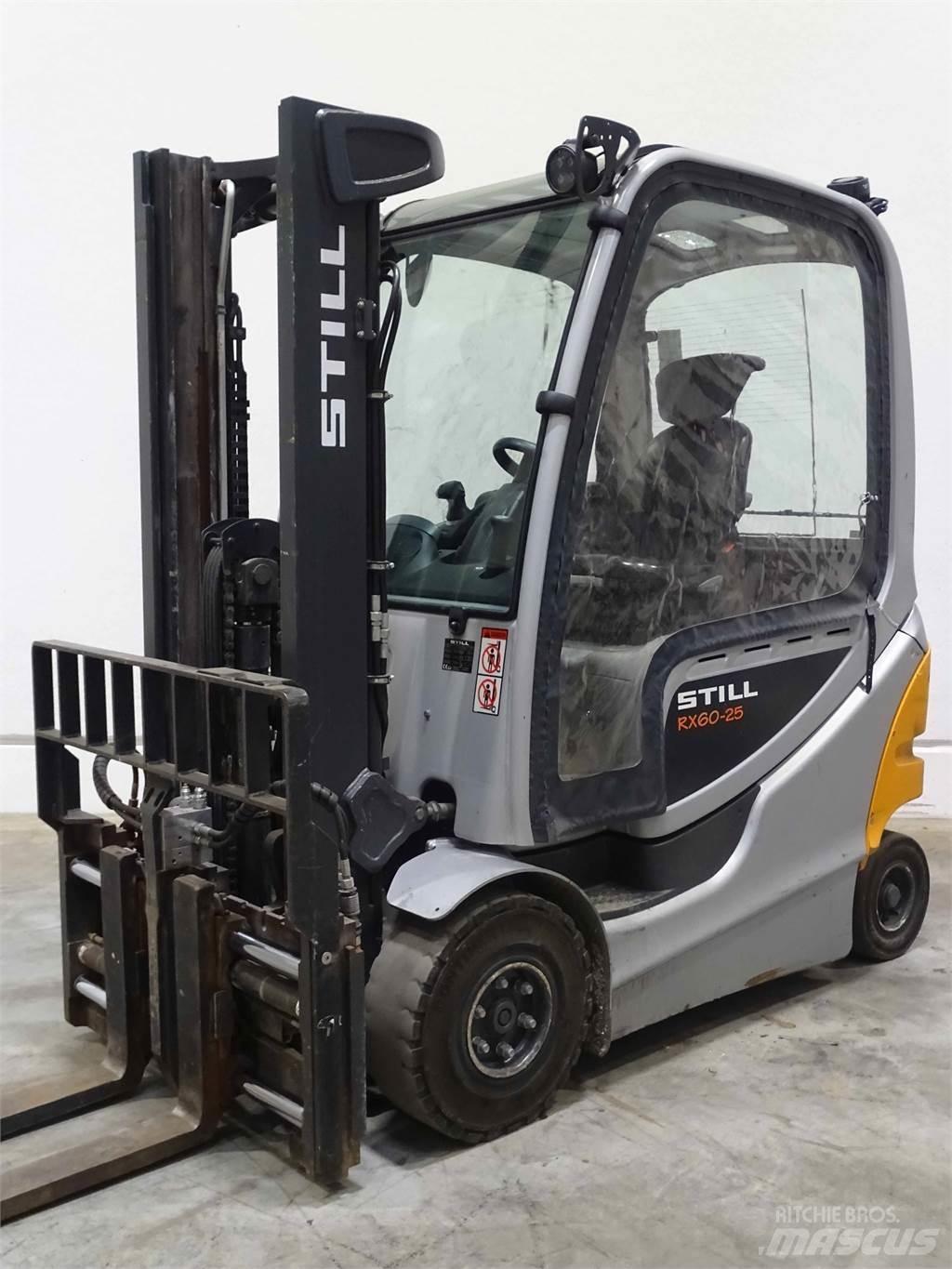 Still RX60-25 شاحنات ذات رافعات شوكية تعمل بالكهرباء