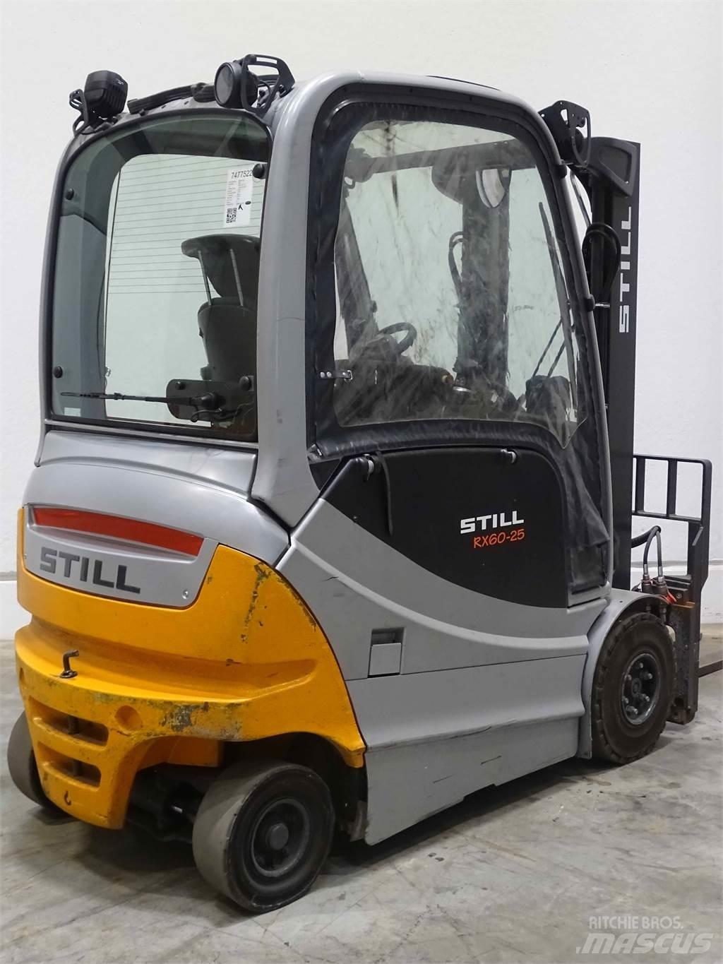 Still RX60-25 شاحنات ذات رافعات شوكية تعمل بالكهرباء