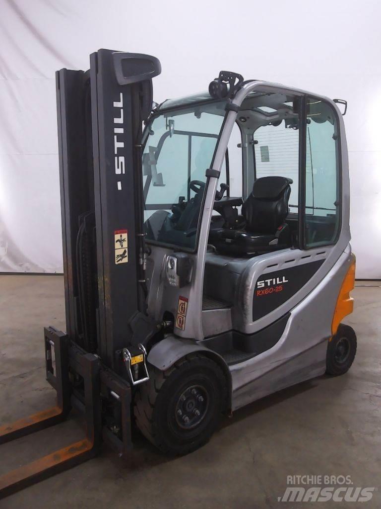 Still RX60-25 شاحنات ذات رافعات شوكية تعمل بالكهرباء
