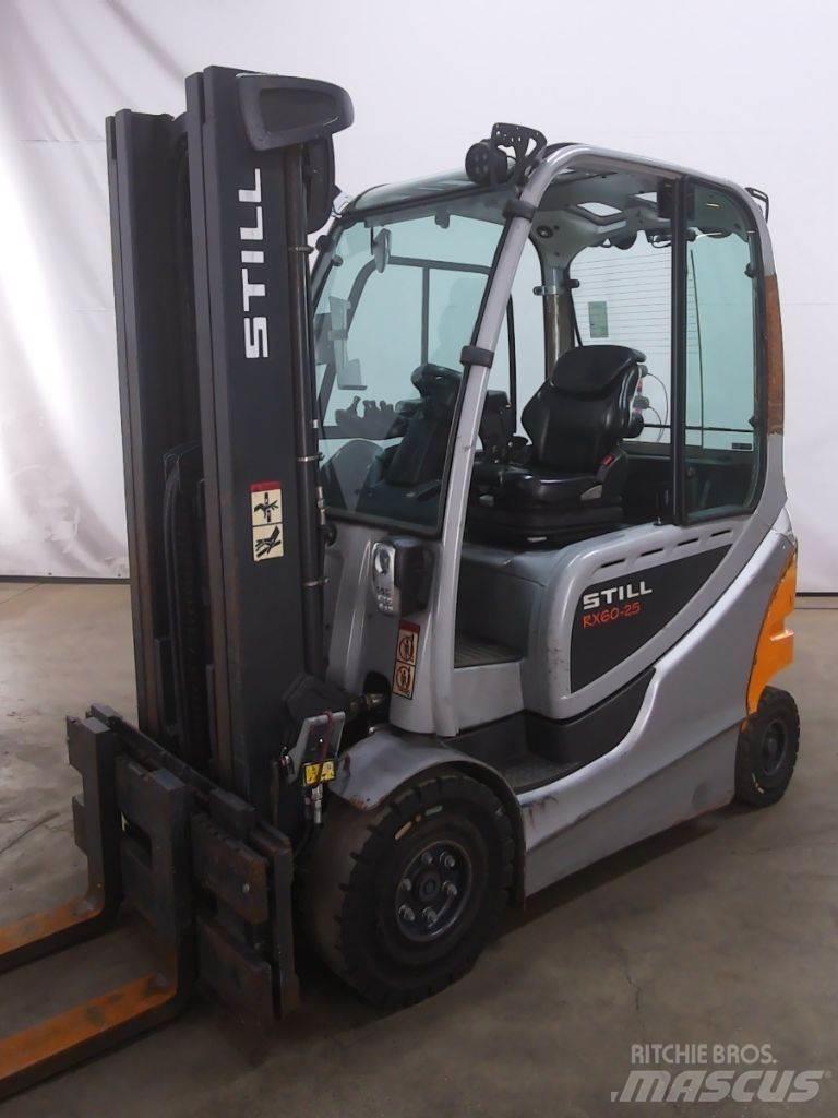 Still RX60-25 شاحنات ذات رافعات شوكية تعمل بالكهرباء