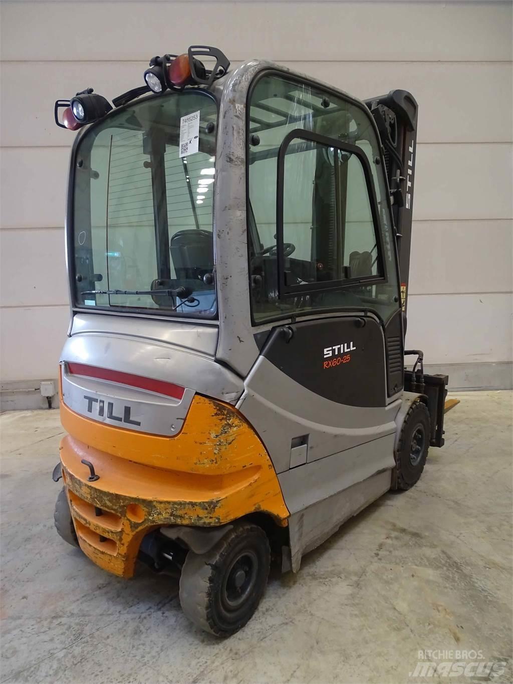 Still RX60-25 شاحنات ذات رافعات شوكية تعمل بالكهرباء
