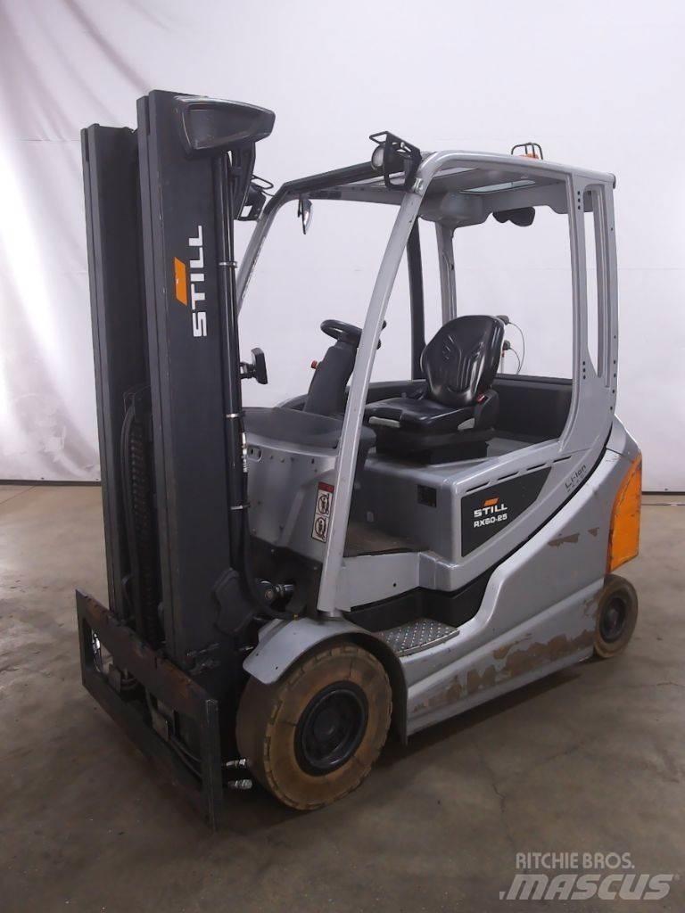 Still RX60-25 شاحنات ذات رافعات شوكية تعمل بالكهرباء