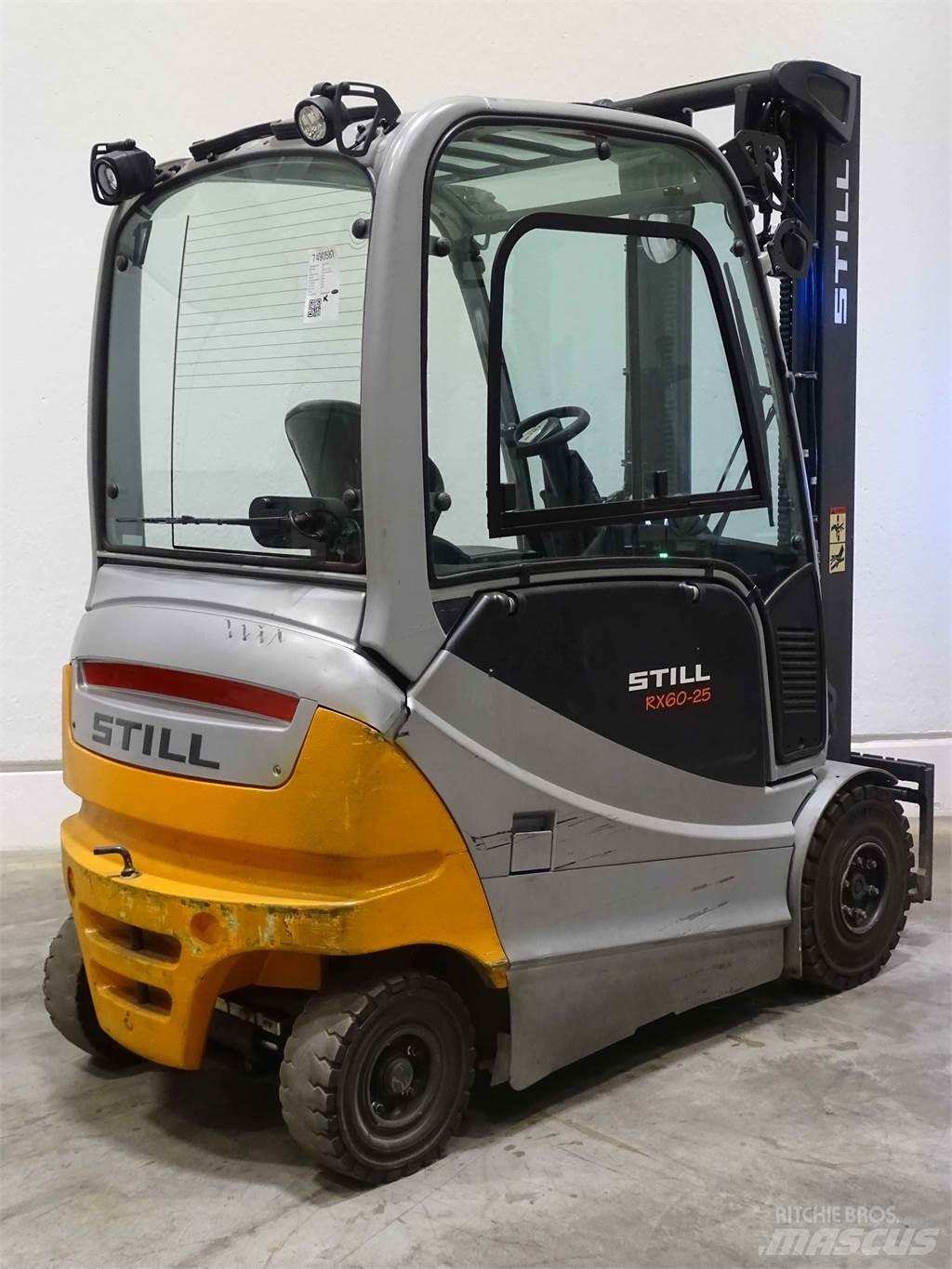 Still RX60-25 شاحنات ذات رافعات شوكية تعمل بالكهرباء