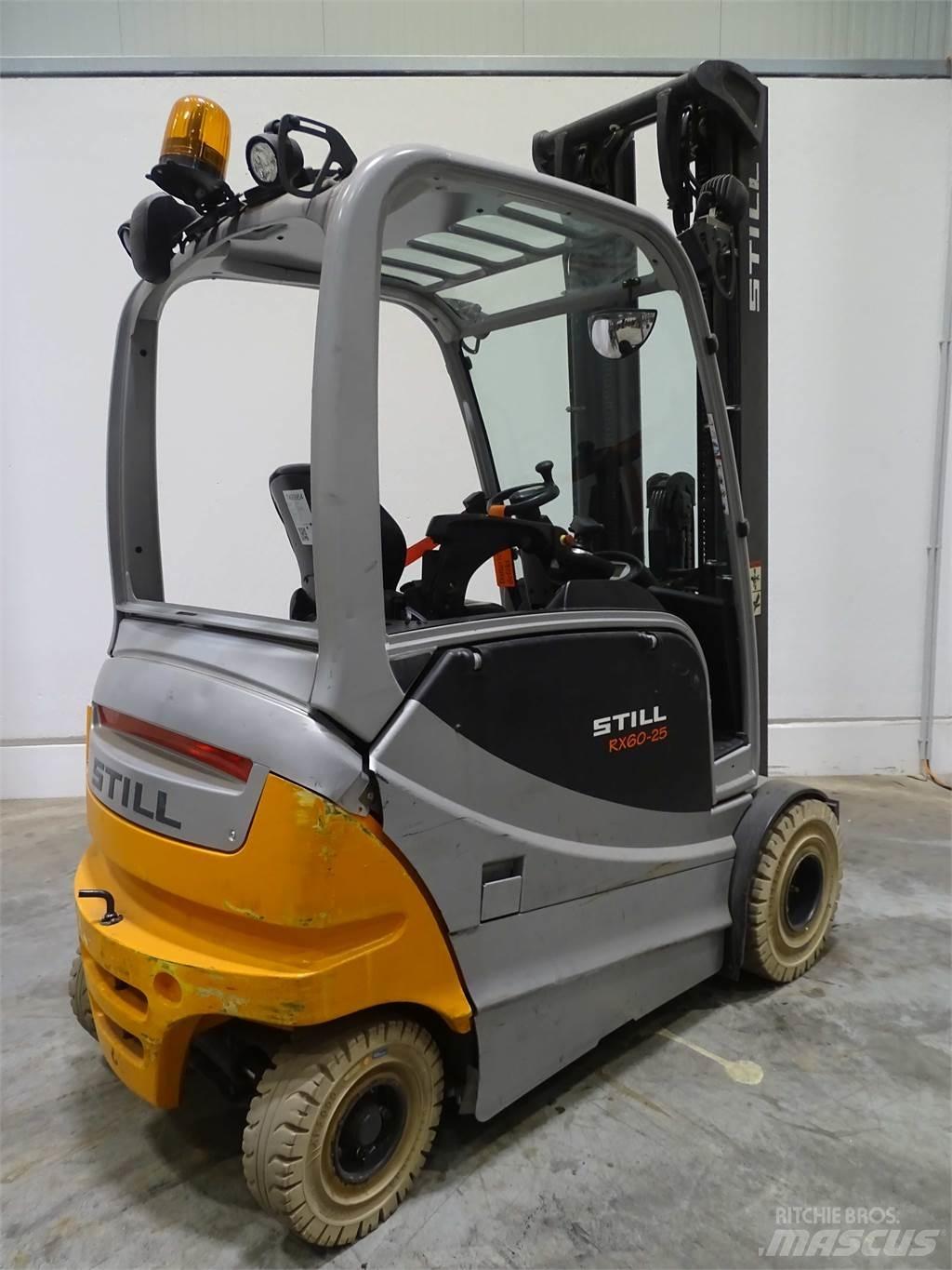 Still RX60-25 شاحنات ذات رافعات شوكية تعمل بالكهرباء