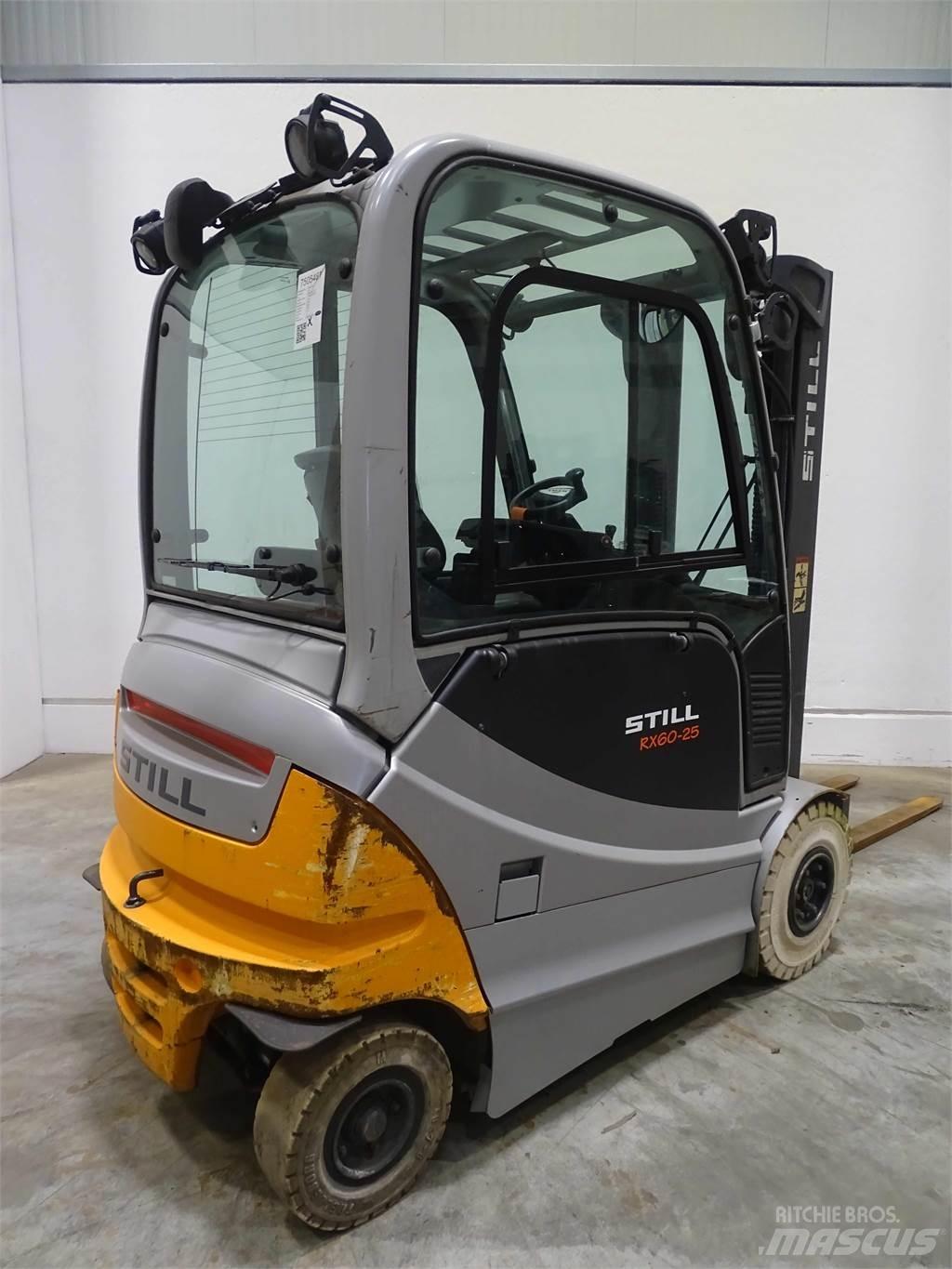 Still RX60-25 شاحنات ذات رافعات شوكية تعمل بالكهرباء
