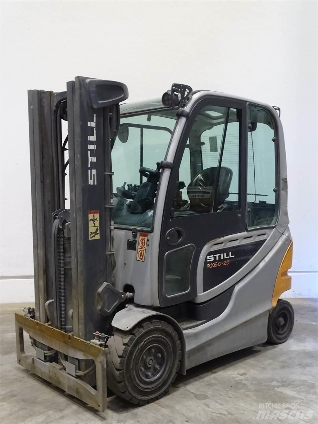 Still RX60-25 شاحنات ذات رافعات شوكية تعمل بالكهرباء