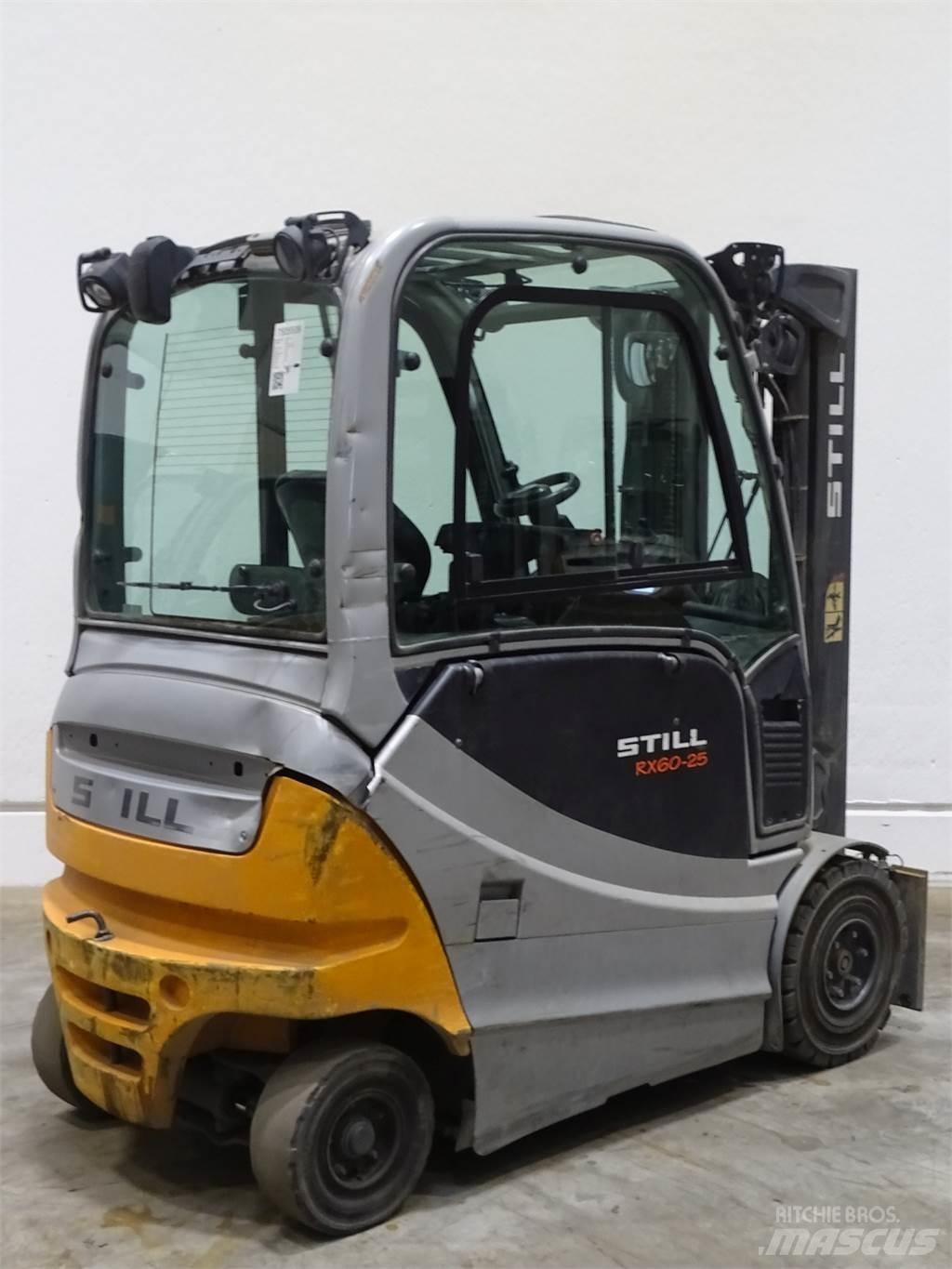 Still RX60-25 شاحنات ذات رافعات شوكية تعمل بالكهرباء