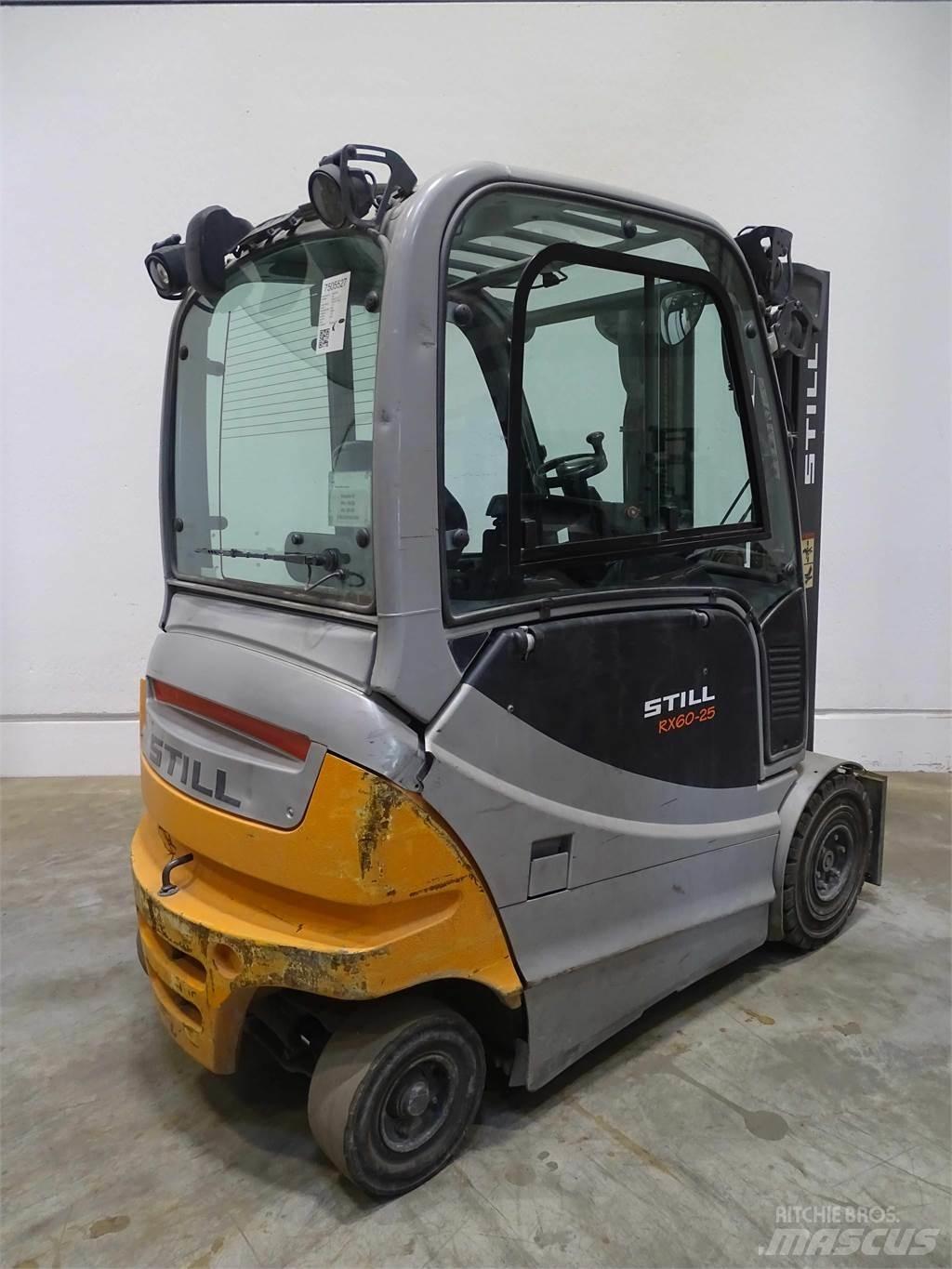 Still RX60-25 شاحنات ذات رافعات شوكية تعمل بالكهرباء