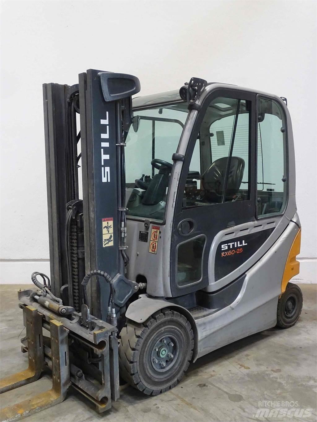 Still RX60-25 شاحنات ذات رافعات شوكية تعمل بالكهرباء
