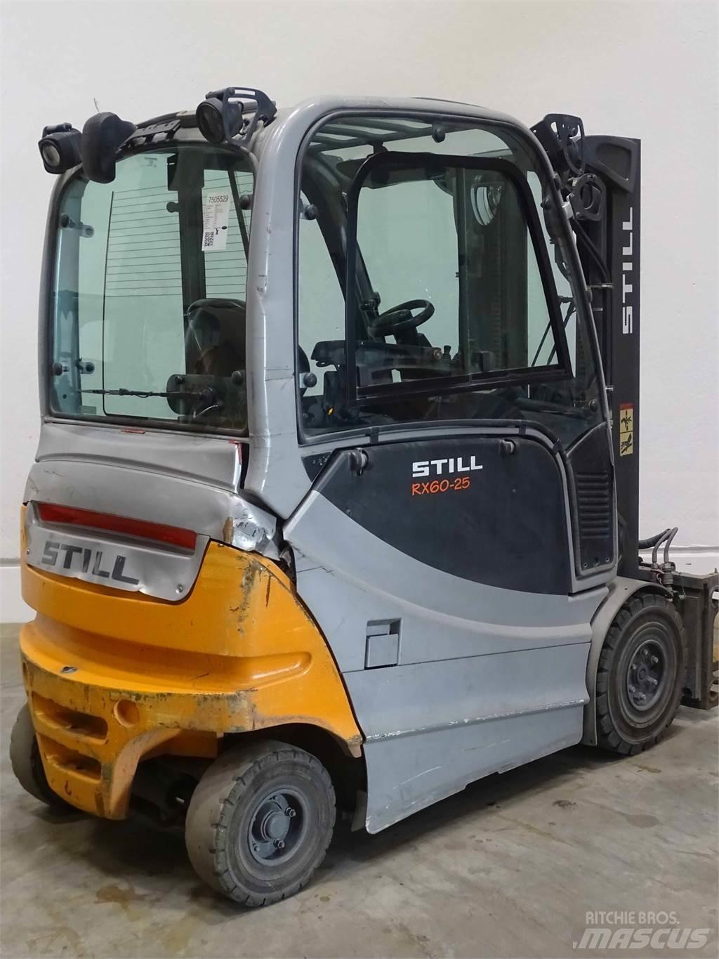 Still RX60-25 شاحنات ذات رافعات شوكية تعمل بالكهرباء