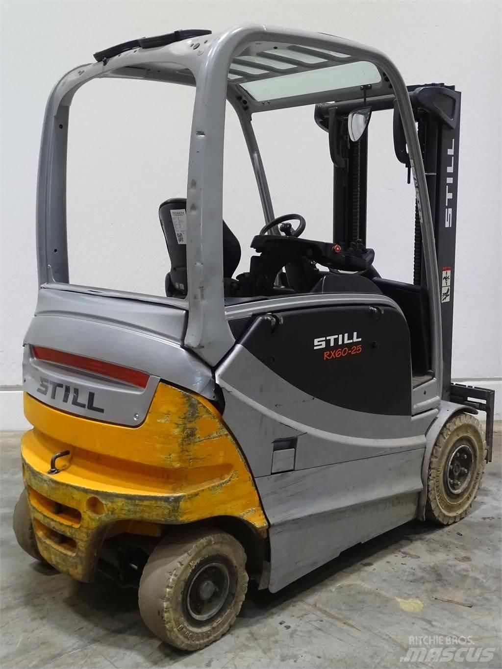 Still RX60-25 شاحنات ذات رافعات شوكية تعمل بالكهرباء