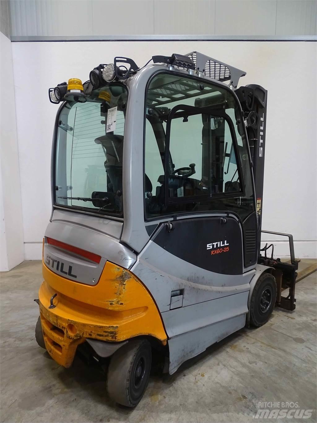 Still RX60-25 شاحنات ذات رافعات شوكية تعمل بالكهرباء