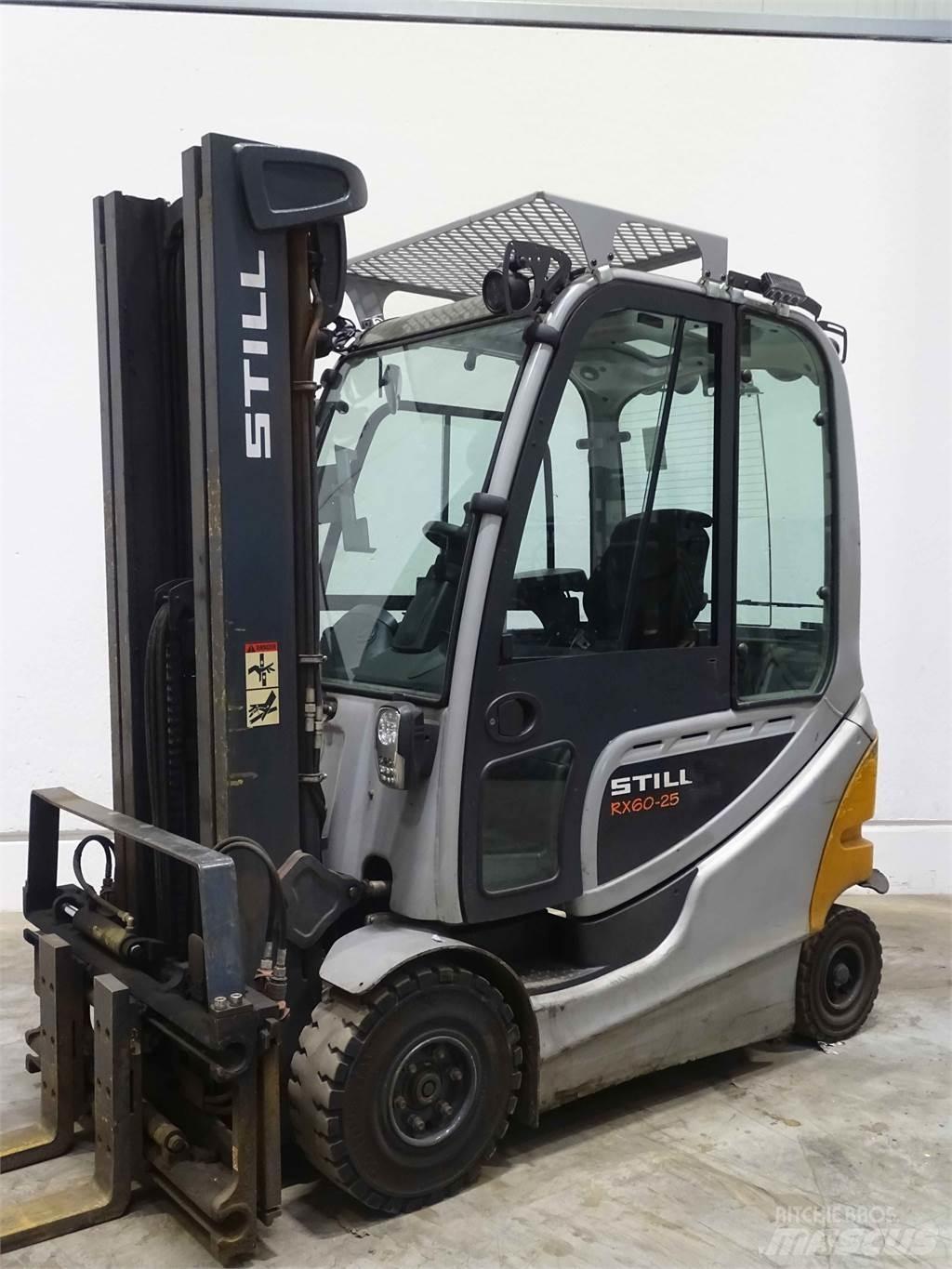 Still RX60-25 شاحنات ذات رافعات شوكية تعمل بالكهرباء