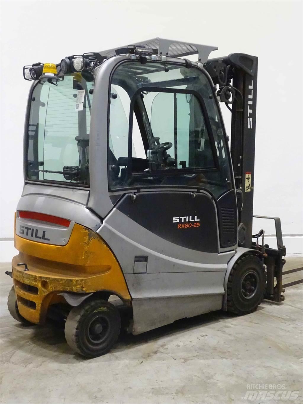 Still RX60-25 شاحنات ذات رافعات شوكية تعمل بالكهرباء
