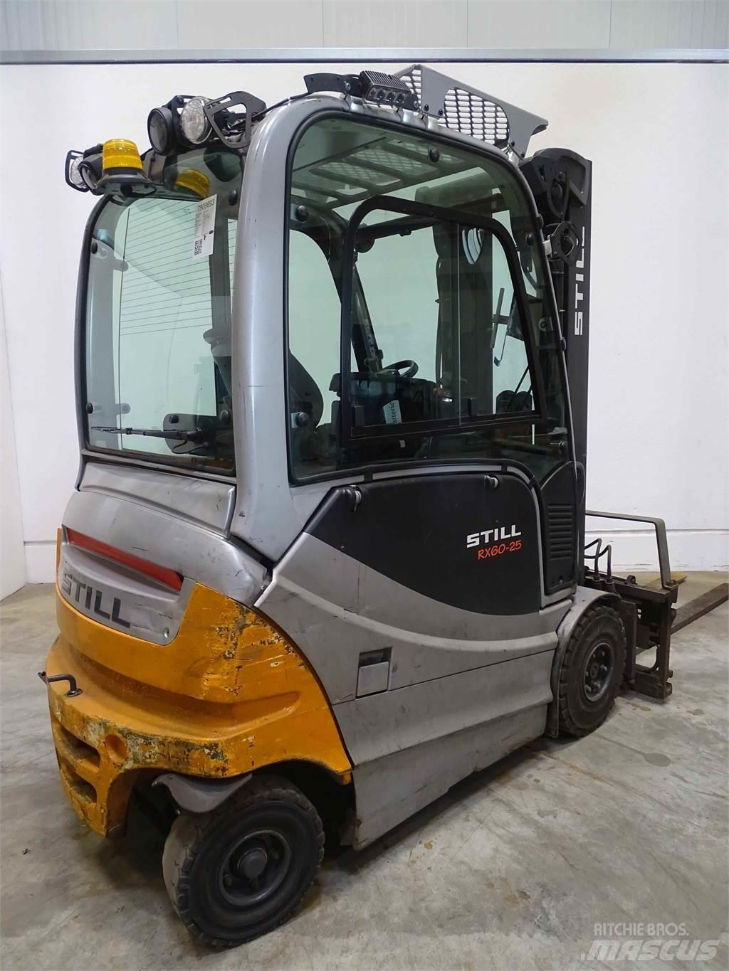 Still RX60-25 شاحنات ذات رافعات شوكية تعمل بالكهرباء