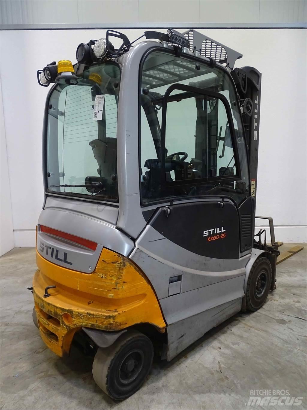 Still RX60-25 شاحنات ذات رافعات شوكية تعمل بالكهرباء