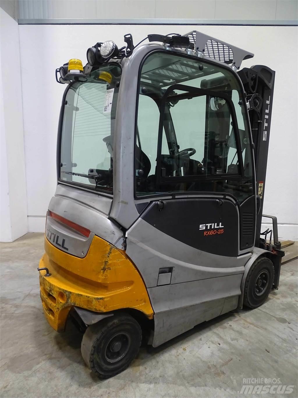 Still RX60-25 شاحنات ذات رافعات شوكية تعمل بالكهرباء
