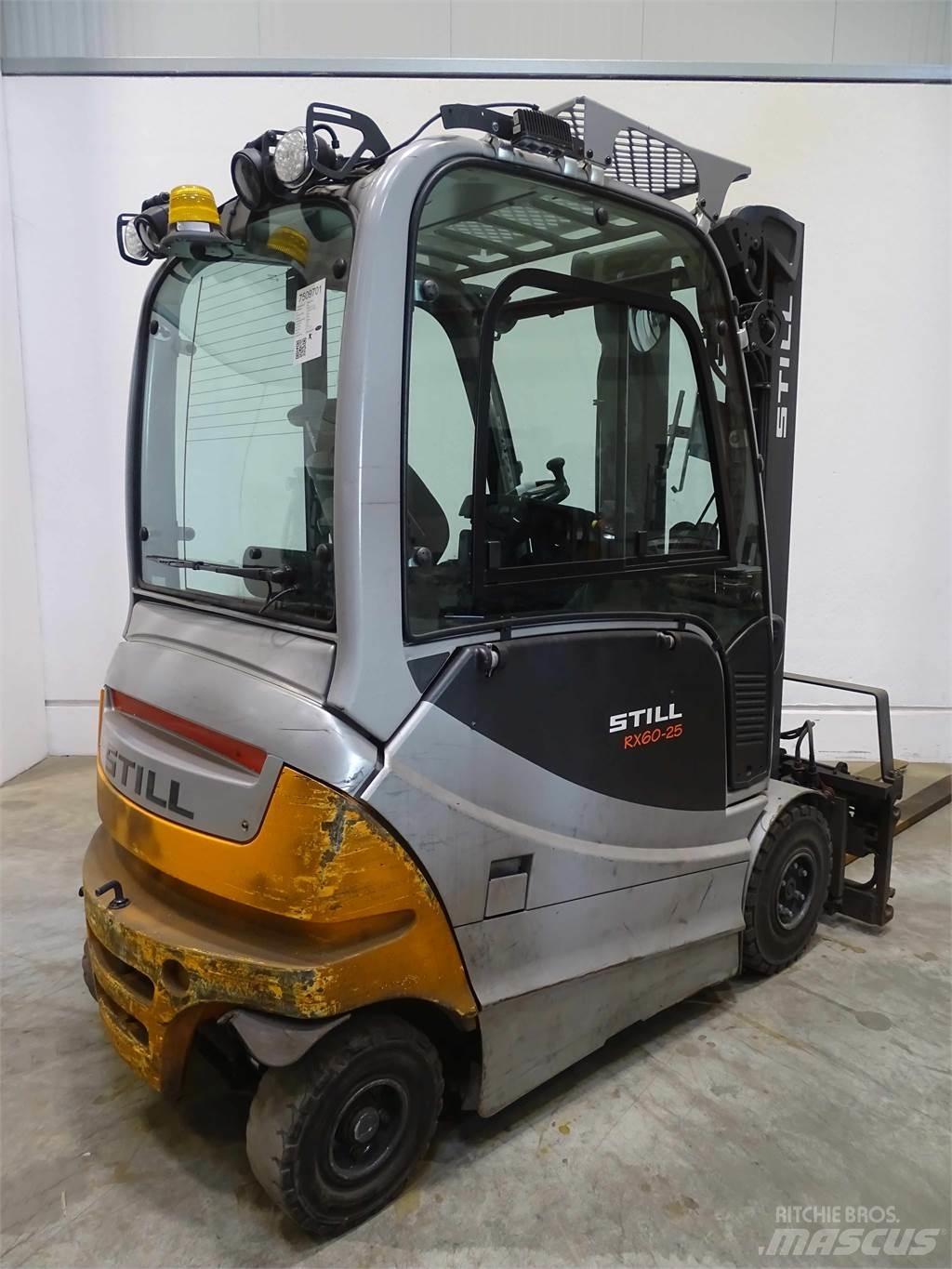 Still RX60-25 شاحنات ذات رافعات شوكية تعمل بالكهرباء