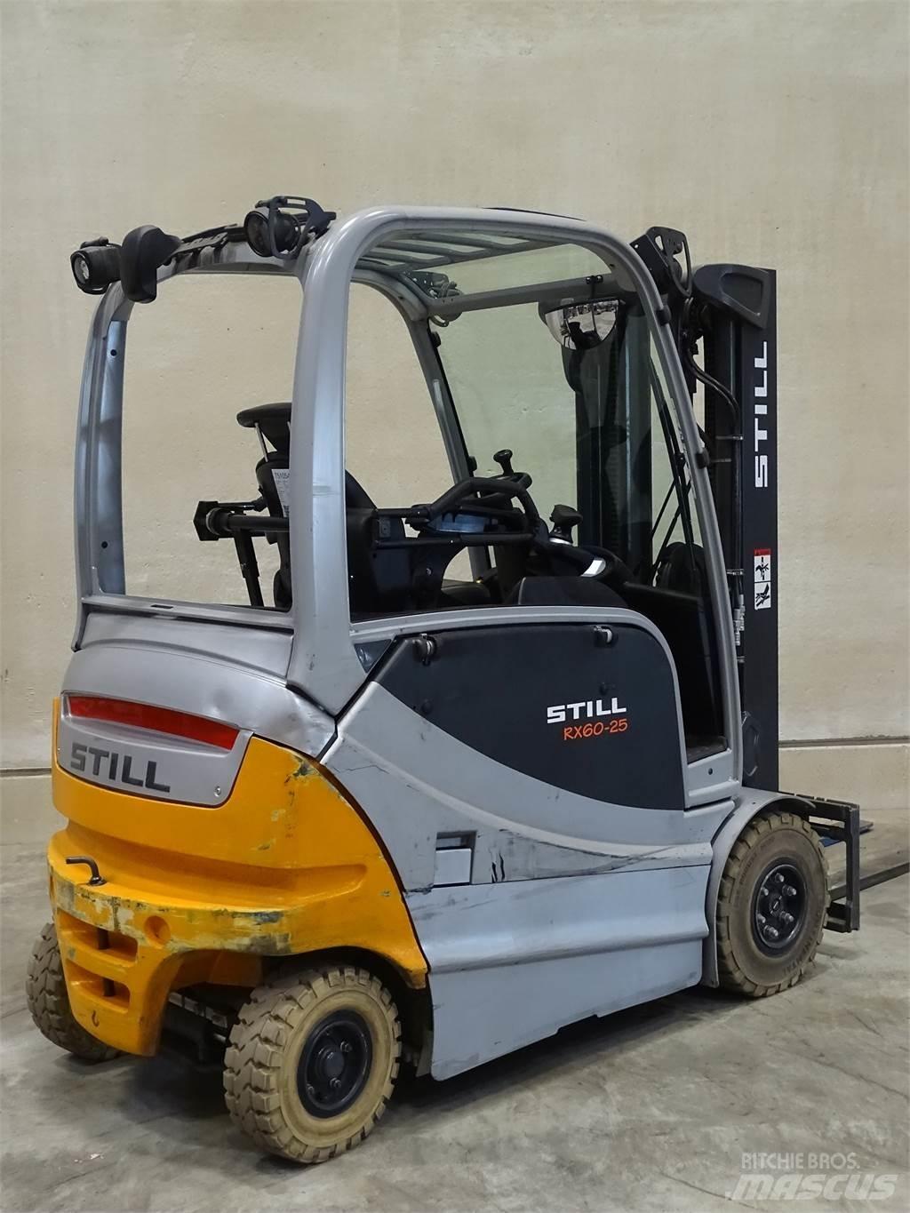 Still RX60-25 شاحنات ذات رافعات شوكية تعمل بالكهرباء
