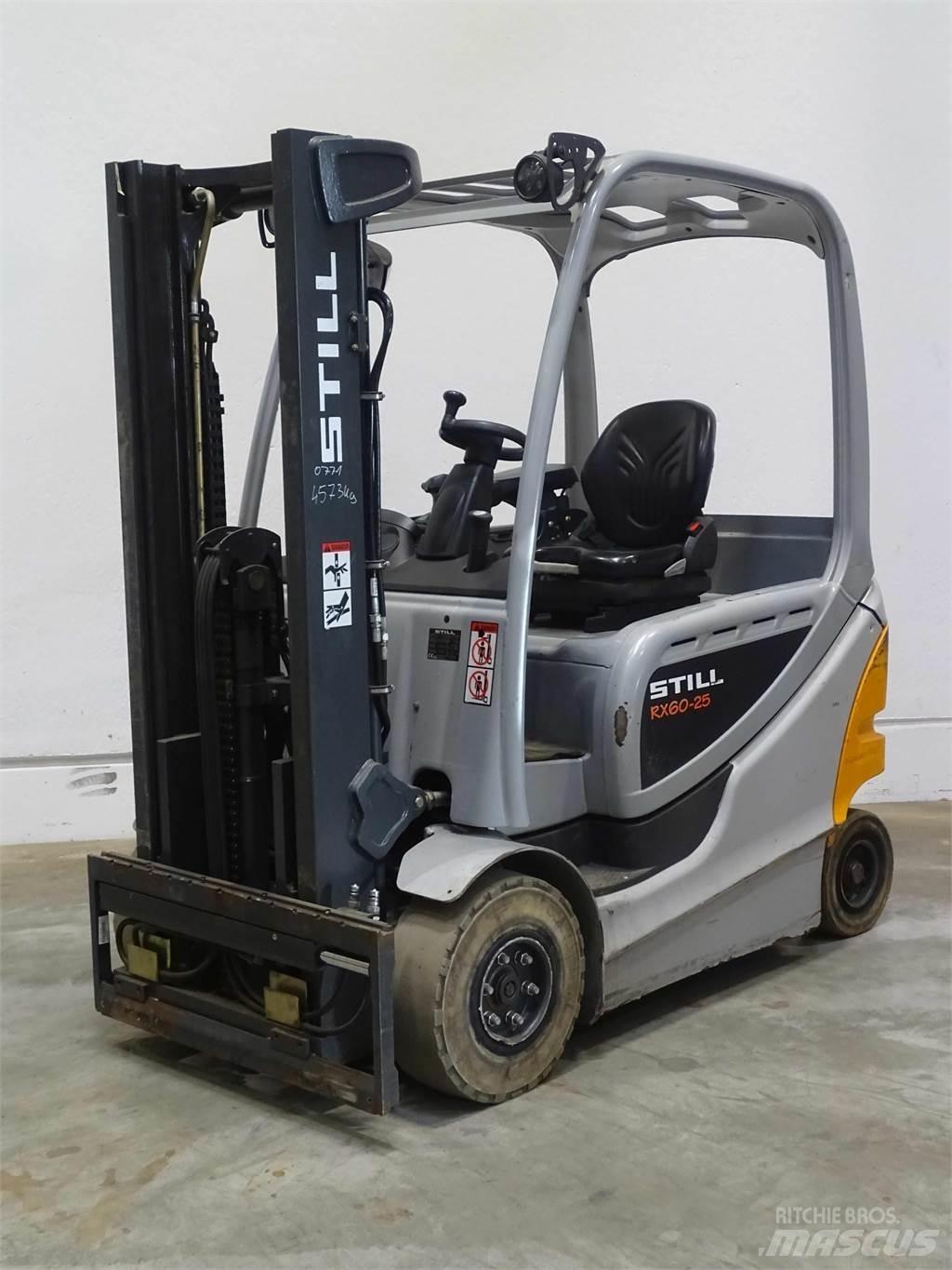 Still RX60-25 شاحنات ذات رافعات شوكية تعمل بالكهرباء