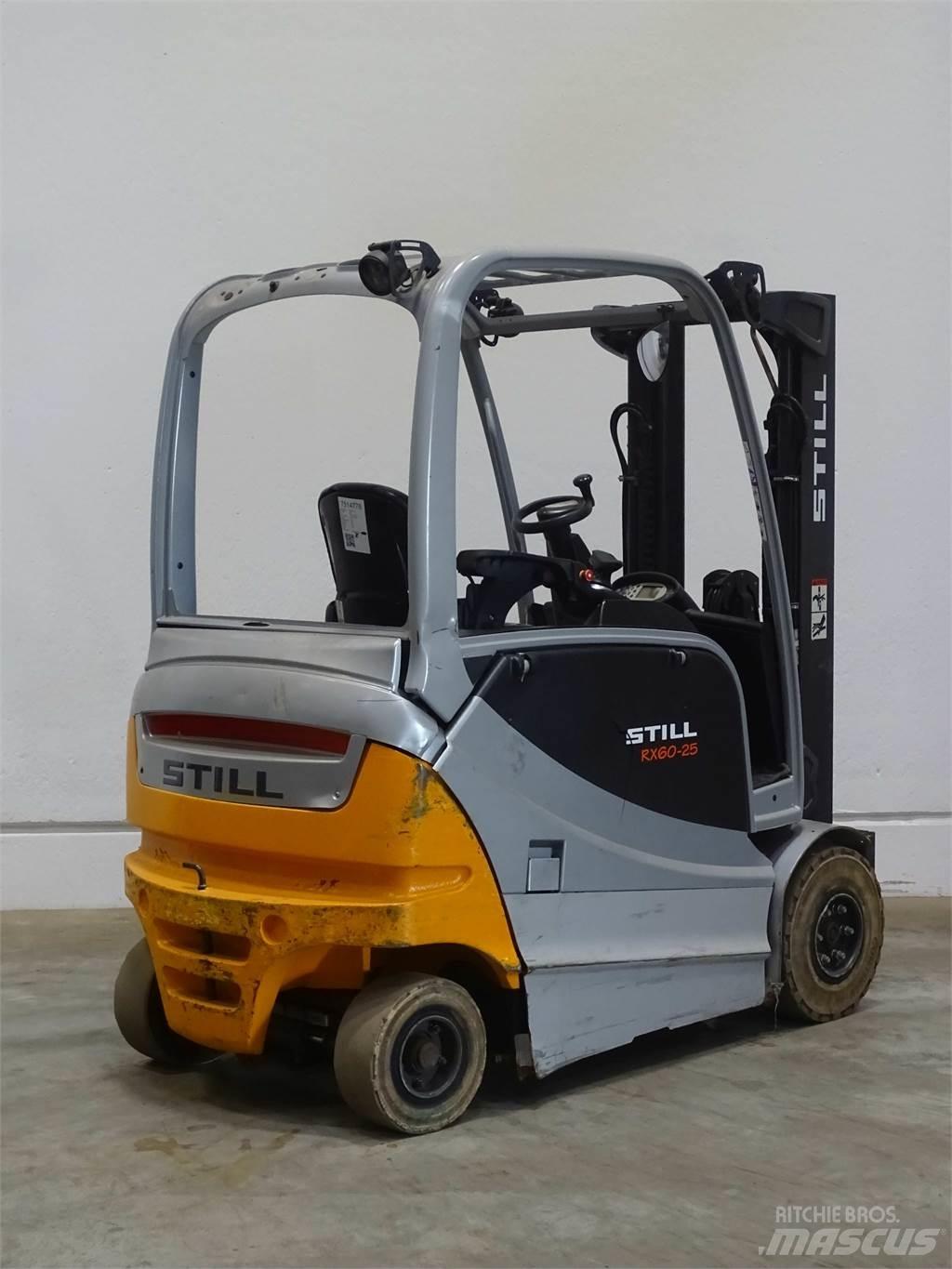 Still RX60-25 شاحنات ذات رافعات شوكية تعمل بالكهرباء
