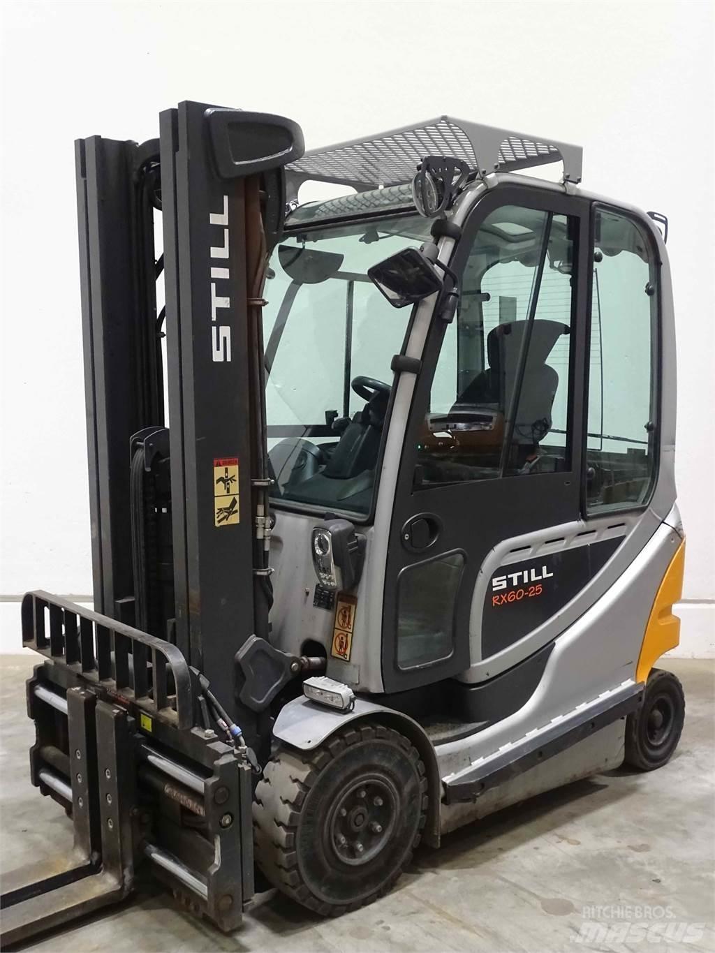 Still RX60-25 شاحنات ذات رافعات شوكية تعمل بالكهرباء