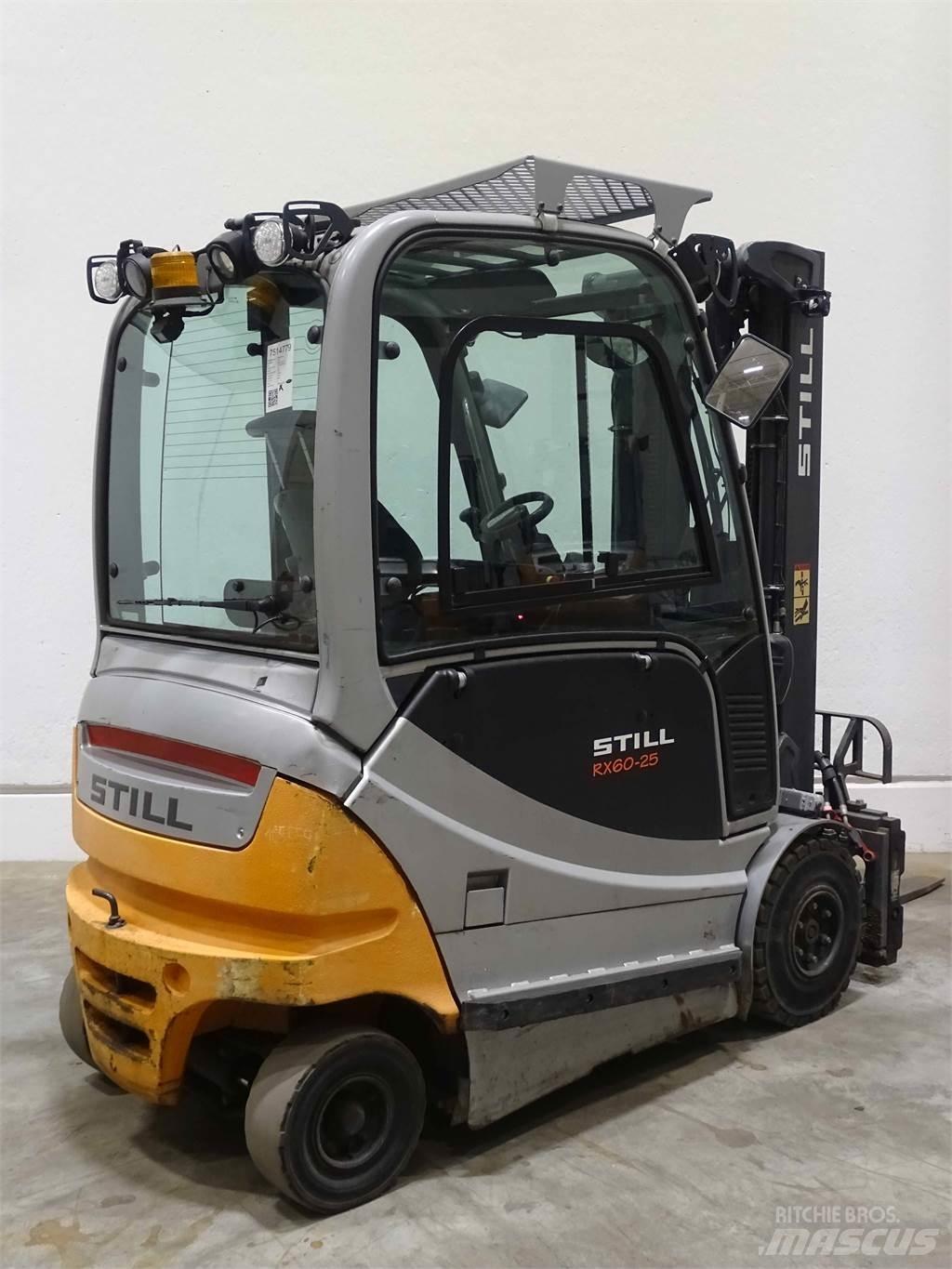 Still RX60-25 شاحنات ذات رافعات شوكية تعمل بالكهرباء