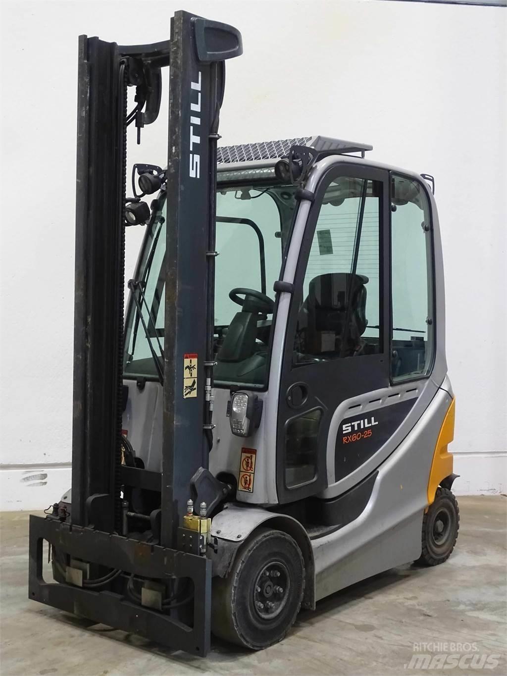 Still RX60-25 شاحنات ذات رافعات شوكية تعمل بالكهرباء