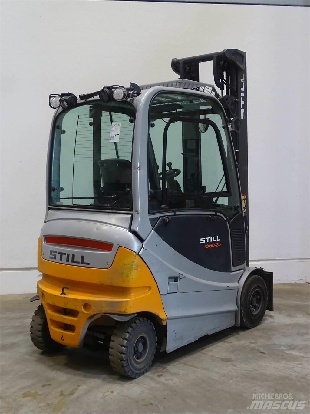 Still RX60-25 شاحنات ذات رافعات شوكية تعمل بالكهرباء