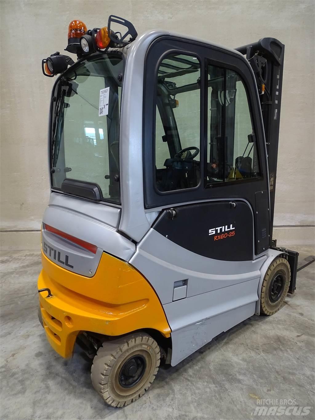 Still RX60-25 شاحنات ذات رافعات شوكية تعمل بالكهرباء