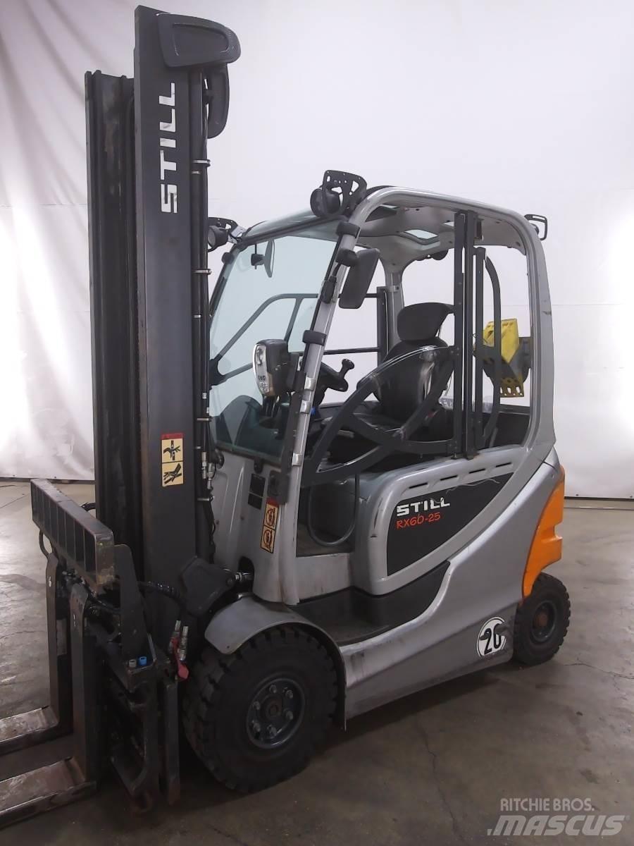 Still RX60-25 شاحنات ذات رافعات شوكية تعمل بالكهرباء