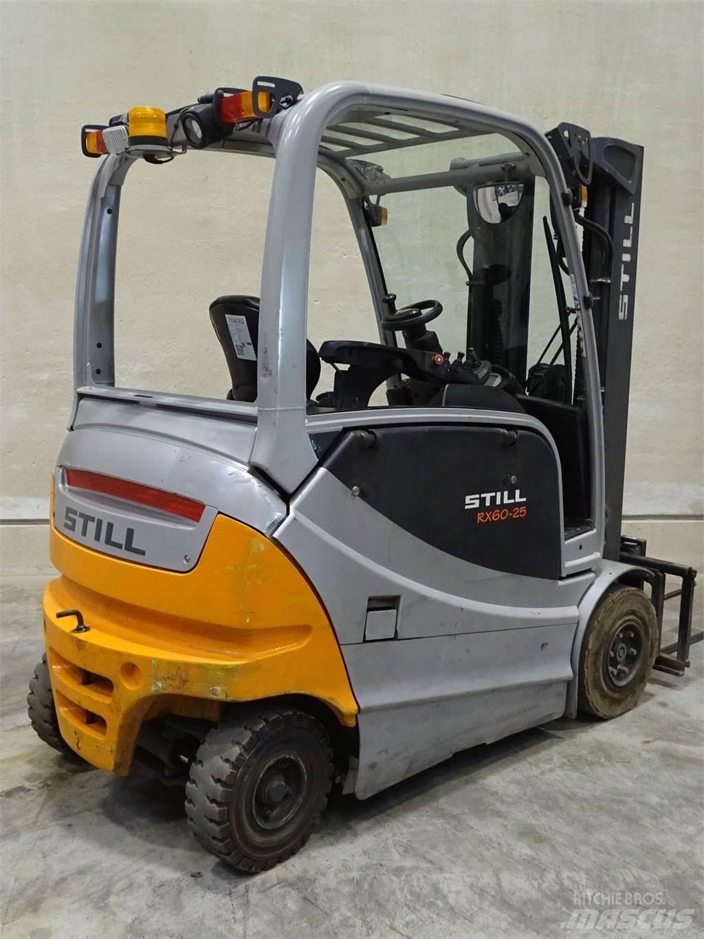 Still RX60-25 شاحنات ذات رافعات شوكية تعمل بالكهرباء